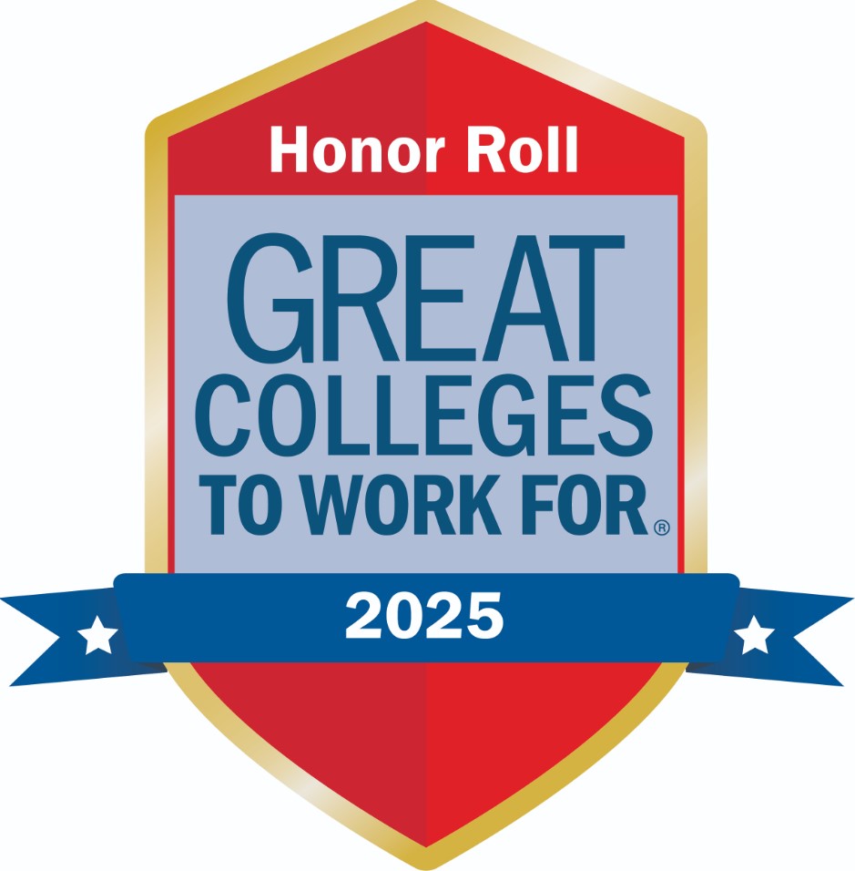 Great College to Work For 2025 Honor Roll logo